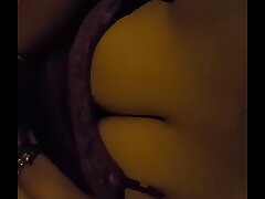 Desi wife with big bouncy boobs&comma; stroking friendd